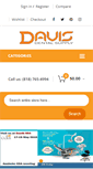 Mobile Screenshot of davisdentalsupply.com